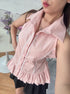 Collar Half Sleeve Shirt